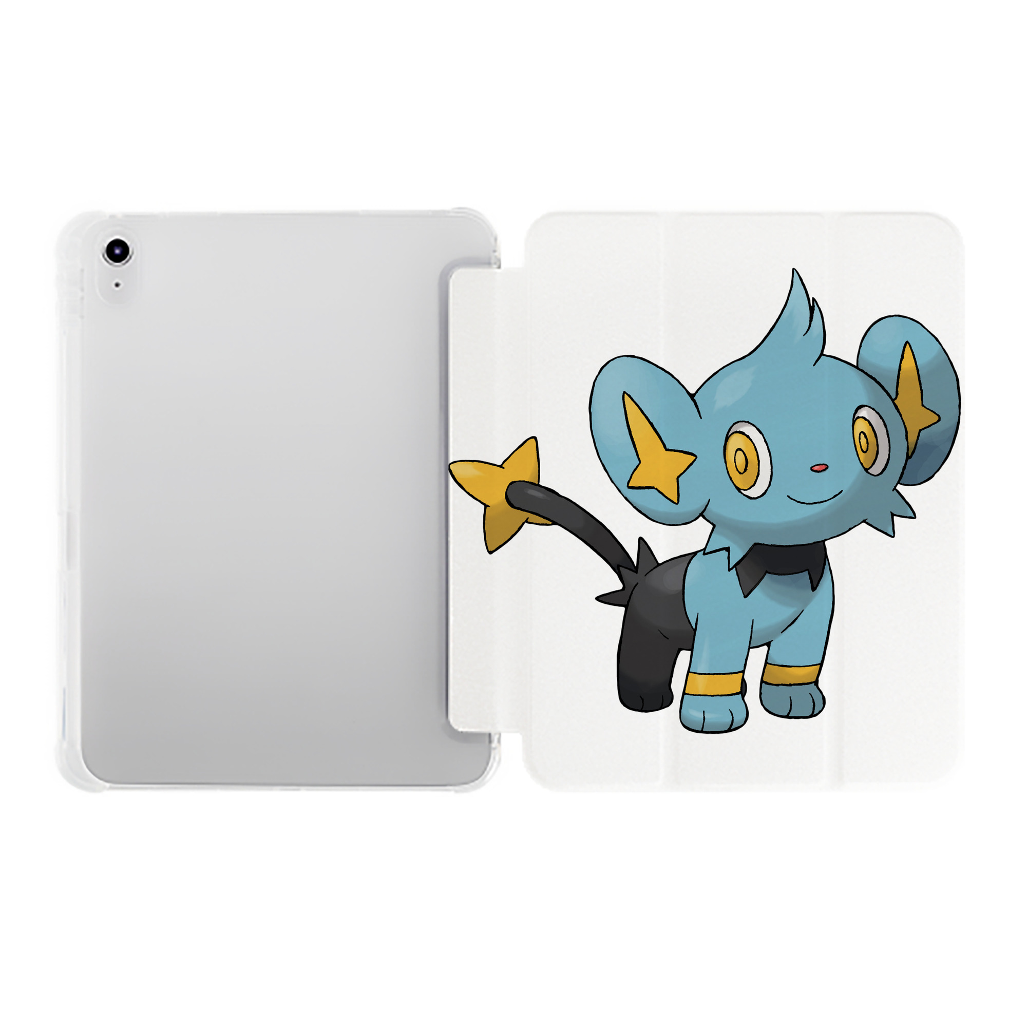 （画像用） ポケットモンスター Pokémon IPad ケース ペン収納付き 三つ折りスタンド PUレザー×シリコン 対応機種9.5/10.5/10.9インチ